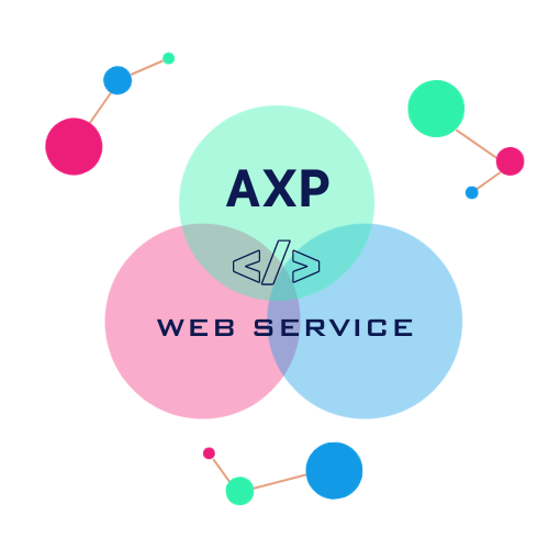logo AXP Web Service, agence digitale en ligne basée à Poissy (Yvelines, Ile-de-France) création de site vitrine